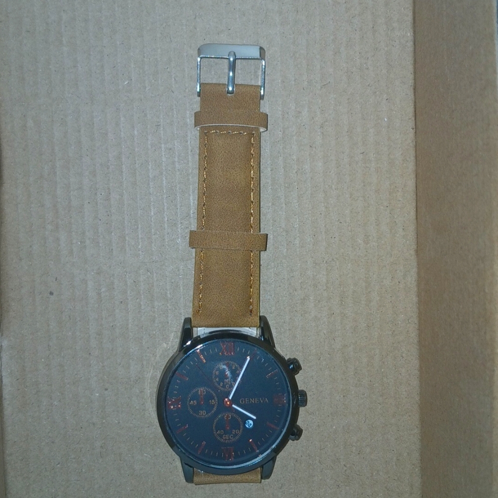 Geneva leather rose